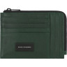 Кошелек мужской PIQUADRO HARPER PU1243APR/VE3 зеленый натур.кожа PU1243APR-VE3